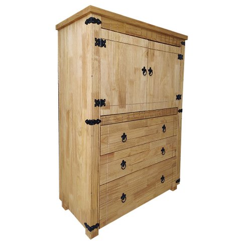 Cômoda Barroco Madeira 2 Portas