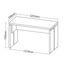Ver imagem 3 de Mesa para Escritório Canadá Nogal Preto