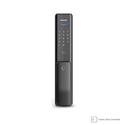 Fechadura Digital Philips Alpha Push and Pull – Biometria, Cartão RFID e Aplicativo - 3