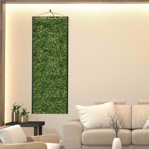 Kit 12 Painel Buxinho Artificial 25x25 P/ Fundo de Fotos, Muros Verdes e Cercas Decorativas