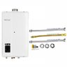 Aquecedor Rinnai 32,5 Litros E33 Feh Gn Branco (digital) + Kit Ligação de 40cm - 1