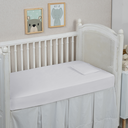 Ver imagem 3 de Kit 2 Fronhas Berço Americano 100% Algodão Percal 200 Fios:branco