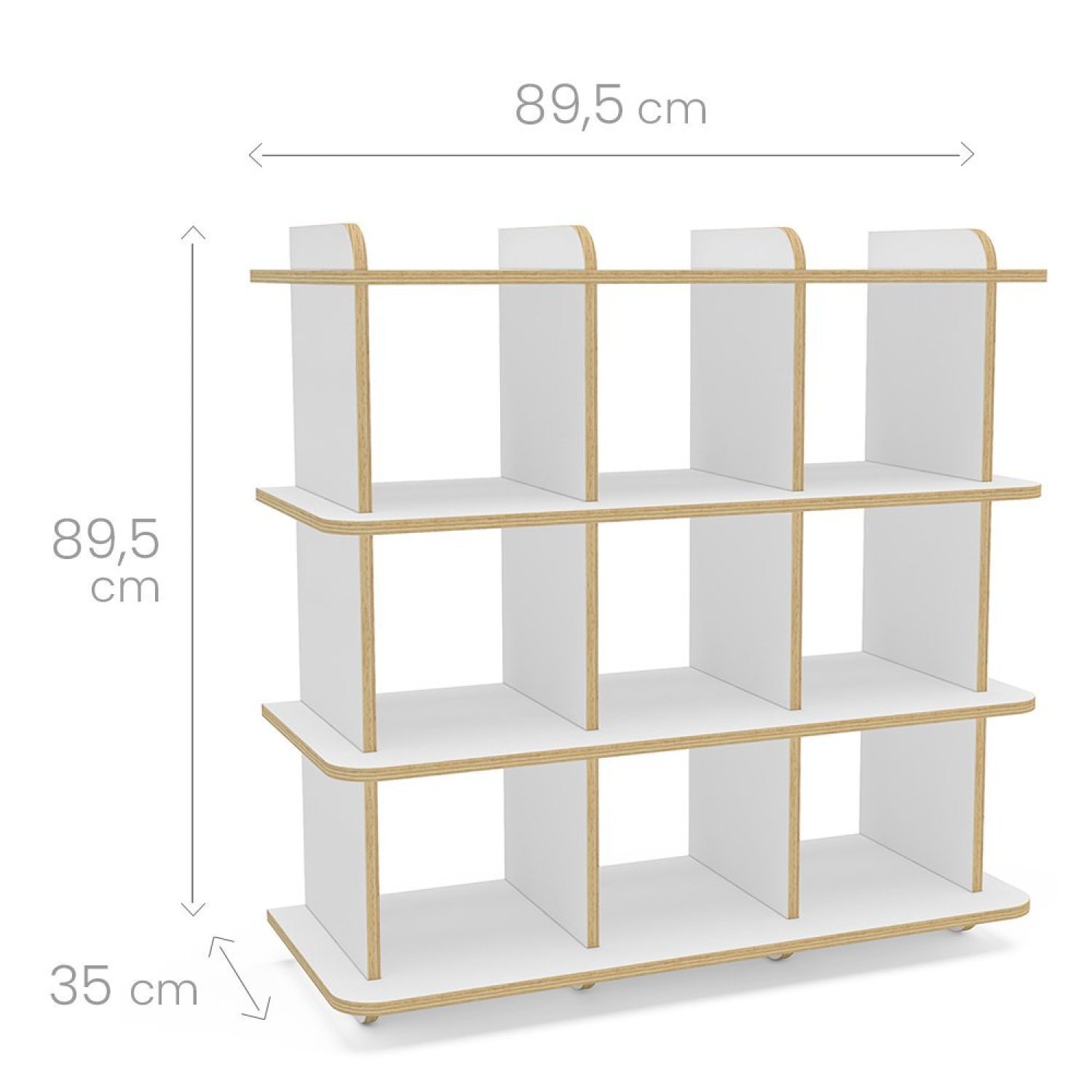 Estante ECO Friendly Compensado Naval Aurora - 6