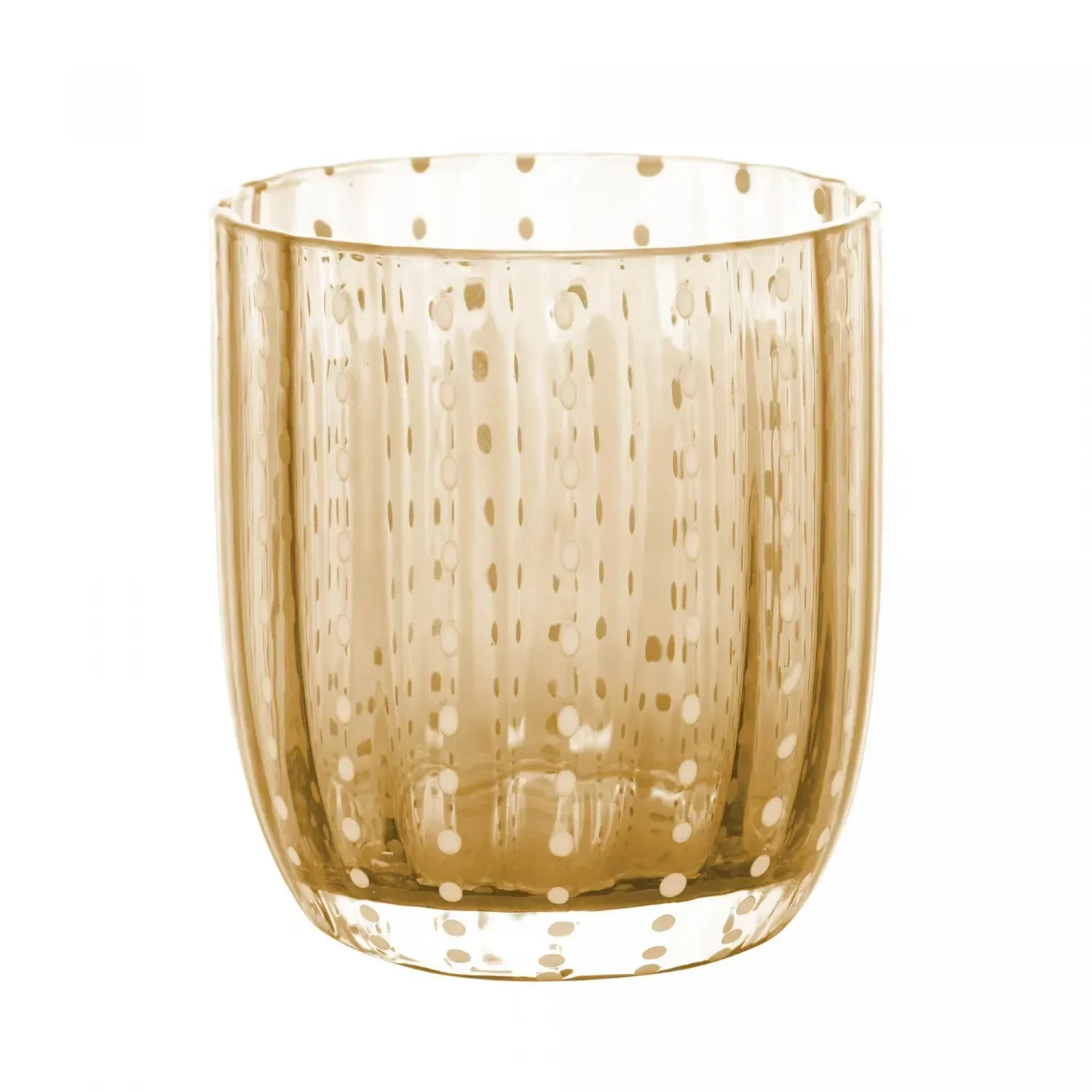 Ver imagem 5 de Cj 2 Copos de Vidro Orquidea Ambar 300ml