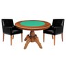 Mesa de Jogos Carteado Redonda com 2 Cadeiras - 2