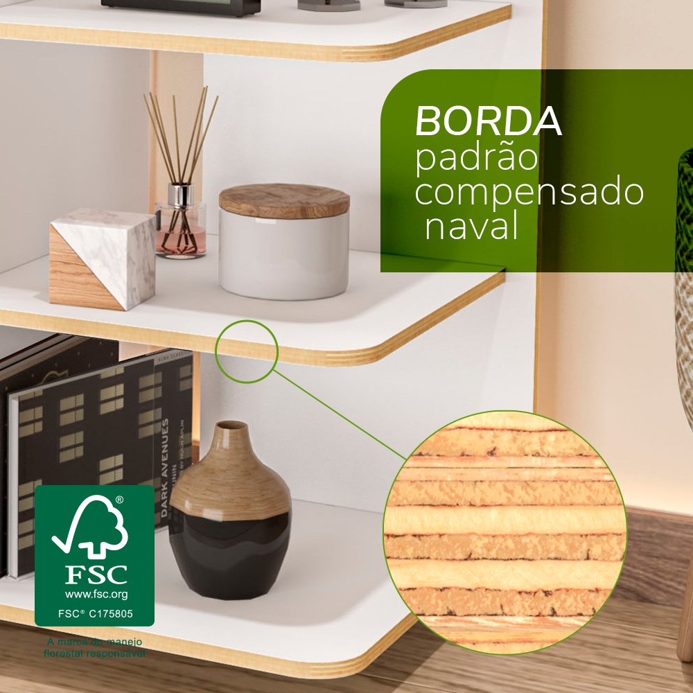 Aparador ECO Friendly Compensado Naval Pietra - 7