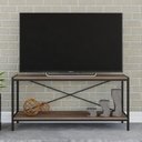 Ver imagem 7 de Estante para TV até 50 Polegadas 1 Nicho Aéreo Estilo Industrial Active Yescasa Marrom