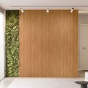 Ver imagem 6 de Painel Ripado Modular 2,50x2,19cm (5,48m²) Marrom/Nature Fosco Linea Brasil