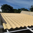 Ver imagem 6 de Telha PVC Plan 2,42x0,88cm 6 Ondas Permatti Bege/Marfim