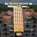 Ver imagem 7 de Telha PVC Plan 2,42x0,88cm 6 Ondas Permatti Bege/Marfim