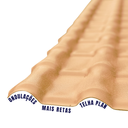 Ver imagem 5 de Telha PVC Plan 2,42x0,88cm 6 Ondas Permatti Bege/Marfim