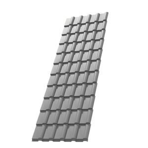 Telha PVC Plan 330x88cm Permatti