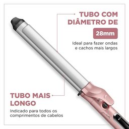 Modelador de Cachos By Juliette Mondial Golden Rose Bivolt - 7