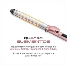 Modelador de Cachos By Juliette Mondial Golden Rose Bivolt - 6