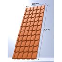 Ver imagem 3 de Telha PVC Plan 1,98x0,88cm 6 Ondas Permatti