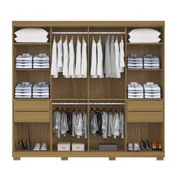 Guarda Roupa 8 Portas Macavi Atacama - Aramóveis - 2 Guarda Roupa 8 Portas Macavi Atacama - Aramóveis - 2