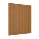 Ver imagem 4 de Painel Ripado Modular 2,50x2,58cm (6,45m²) Marrom/Nature Fosco Linea Brasil