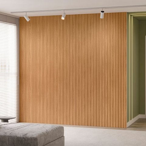 Painel Ripado Modular 2,50x2,58cm (6,45m²)