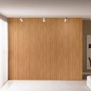 Ver imagem 6 de Painel Ripado Modular 2,50x2,97cm (7,43m²) Marrom/Nature Fosco Linea Brasil