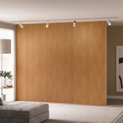 Painel Ripado Modular 2,50x2,97cm (7,43m²)