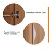 Guarda Roupa 2 Portas com Cabideiro 2 Gavetas Hera CabeCasa MadeiraMadeira - 5