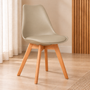 Ver imagem 7 de Conjunto Mesa de Jantar Redonda 90 cm com 4 Cadeiras Saarinen - Nude