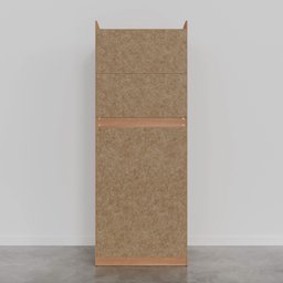 Guarda Roupa 2 Portas com Cabideiro 2 Gavetas Hera CabeCasa MadeiraMadeira - 17