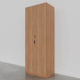 Guarda Roupa 2 Portas com Cabideiro 2 Gavetas Hera CabeCasa MadeiraMadeira - 10