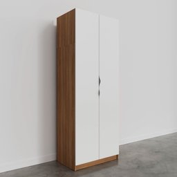 Guarda Roupa 2 Portas com Cabideiro 2 Gavetas Hera CabeCasa MadeiraMadeira - 12
