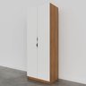 Guarda Roupa 2 Portas com Cabideiro 2 Gavetas Hera CabeCasa MadeiraOriginals - 10
