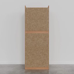 Guarda Roupa 2 Portas com Cabideiro 2 Gavetas Hera CabeCasa MadeiraMadeira - 16