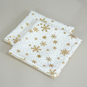 Ver imagem 2 de Kit 2 Pçs Guardanapo 2 Lugares 42x42cm Lumine Natal Tecido Oxford Estampado