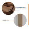 Mesa de Cabeceira Modular Esquerda 2 Portas 1 Gaveta Hera CabeCasa MadeiraOriginals - 7