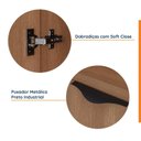 Ver imagem 5 de Mesa de Cabeceira Modular Esquerda 2 Portas 1 Gaveta Hera CabeCasa MadeiraOriginals