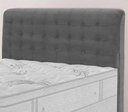 Ver imagem 2 de Cabeceira Dama New Plus King Size 1950mm Linho Chumbo - Simbal