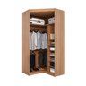 Guarda Roupa de Canto Closet Modular com 6 Prateleiras Hera CabeCasa MadeiraOriginals - 14