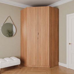 Guarda Roupa de Canto Closet Modular com 6 Prateleiras Hera CabeCasa MadeiraMadeira - 2