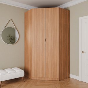 Guarda Roupa de Canto Closet Modular com 6 Prateleiras Hera CabeCasa MadeiraOriginals