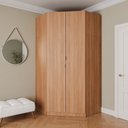 Ver imagem 2 de Guarda Roupa de Canto Closet Modular com 6 Prateleiras Hera CabeCasa MadeiraOriginals