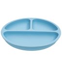 Ver imagem 2 de Prato com Ventosa de Silicone para Bebês e Criança Buba Cor Azul