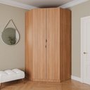 Ver imagem 2 de Guarda Roupa de Canto Closet Modular com 6 Prateleiras Hera CabeCasa MadeiraOriginals