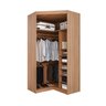 Guarda Roupa de Canto Closet Modular com 6 Prateleiras Hera CabeCasa MadeiraOriginals - 14