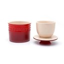 Ver imagem 3 de Pote para Manteiga Vermelho Le Creuset