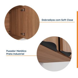 Ponte Modular 3 Portas Hera CabeCasa MadeiraMadeira - 5