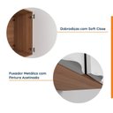 Ver imagem 5 de Módulo Planejado Ponte para Guarda Roupa 3 Portas Hera CabeCasa MadeiraOriginals Madeiramadeira Marrom/Louro/Algodão