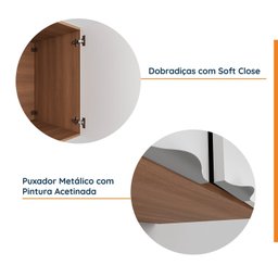 Ponte Modular 2 Portas Hera CabeCasa MadeiraMadeira - 5
