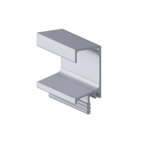 Perfil Puxador 7013t Inox Escovado 6,0mt Alternativa