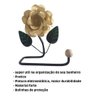 Porta Papel Higiênico de Parede em Ferro com Rosa:bege - 3