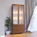 Ver imagem 4 de Conjunto Cristaleira com Buffet Marmorizado Ibiza Yescasa