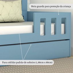 Bicama Infantil com Estrado Fixo Play - 6